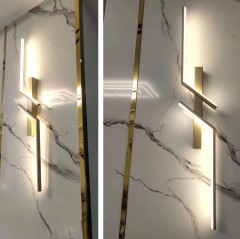 Современные длинные настенные светильники 100см, бра для гостиной
