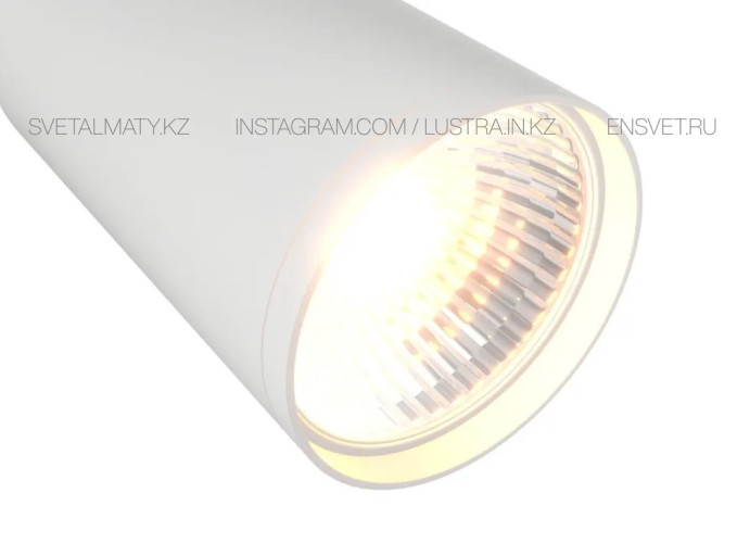 Компактный белый трековый светильник с заменяемой лампой GU10 (LUX качество)