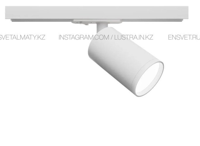 Компактный белый трековый светильник с заменяемой лампой GU10 (LUX качество)