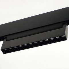 Магнитный трековый линзованный поворотный светильник 18W 30CM LUX