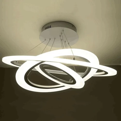 Led-люстра 55W с пультом на три режима (теплый/нейтральный/холодный)