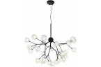 Люстра в стиле Modern черная YY01-27 BK