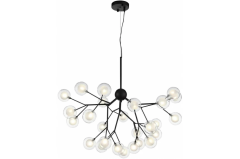 Люстра в стиле Modern черная YY01-27 BK 