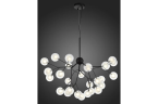 Люстра в стиле Modern черная YY01-27 BK