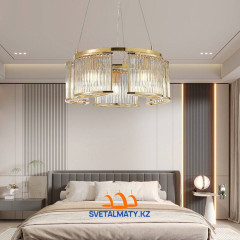 Подвесная стеклянная люстра D-7137/5