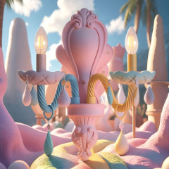 Настенное бра &quot;Радуга детства&quot;