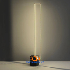 Квадратный напольный светильник в скандинавском стиле