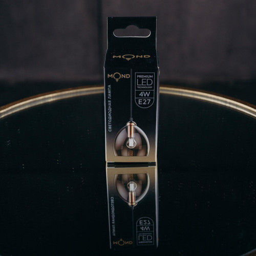 LED Лампа Filament 4W G45 4000K E27 MOND