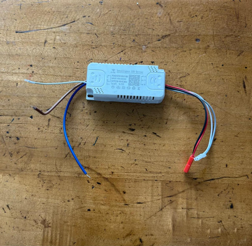 LED-драйвер 30–50W ×2 100W для трёхцветной светодиодной люстры с управлением через приложение и пульт