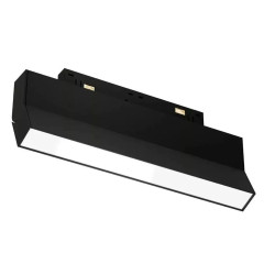 Магнитный трековый матовый поворотный светильник 18W 30CM LUX