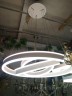 Люстра светодиодная Кольца 80*60*40