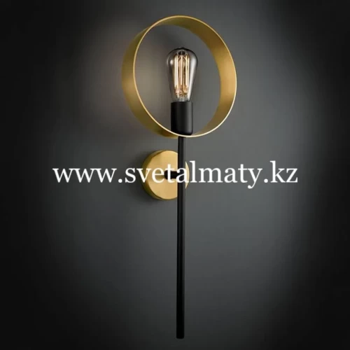 Настенное бра S3923-1 GD+BK