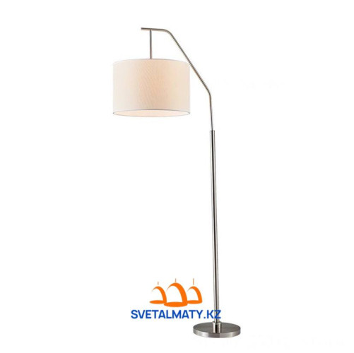 Американский серебристый напольный светильник