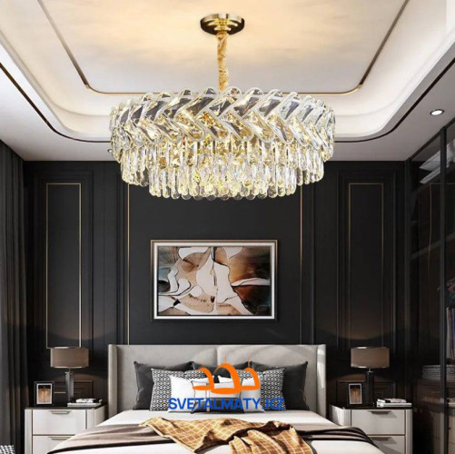 Хрустальная люстра из нержавеющей стали 7034/550 G-CE