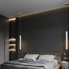 Подвесной светильник из искусственного кристалла T10/43 см