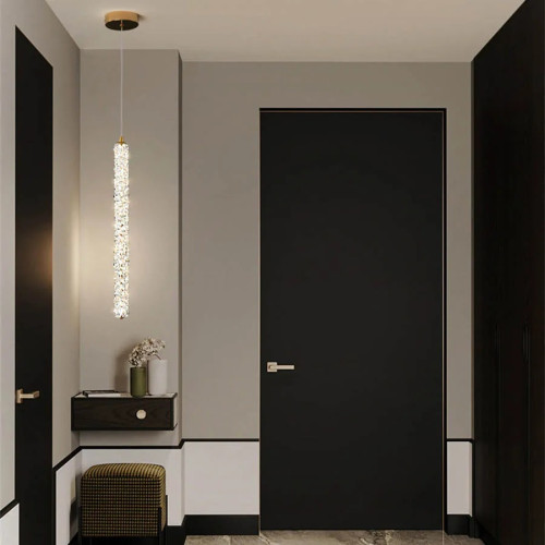 Подвесной светильник из искусственного кристалла T10/43 см