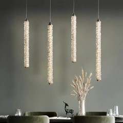 Подвесной светильник из искусственного кристалла T10/53 см