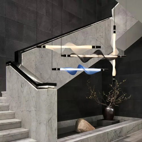 Современная горизонтальная Подвесная лампа T20/100см