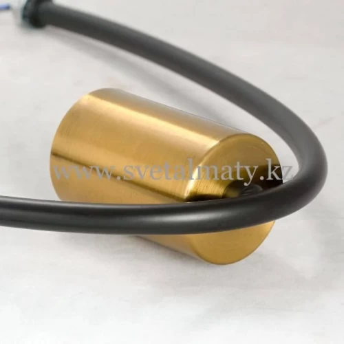 Потолочная люстра S3927-5 BK+GB