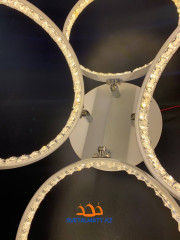 Светильник потолочный Accento lighting ALKK-K62039-2+2, 55 Вт, цвет белый