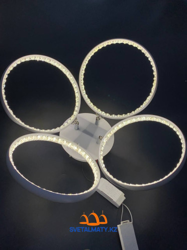 Светильник потолочный Accento lighting ALKK-K62039-2+2, 55 Вт, цвет белый