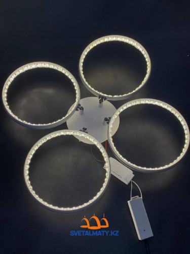 Светильник потолочный Accento lighting ALKK-K62039-2+2, 55 Вт, цвет белый