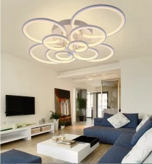 LED люстра Кольца 100 Вт.