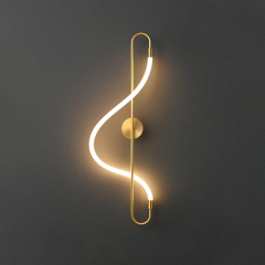 Настенная светодиодная бра E49/S GD 56CM 