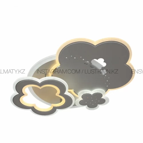 Люстра в детскую комнату "Облака" Код:8838-500WT
