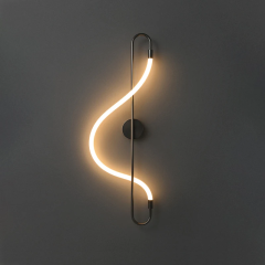 Настенная светодиодная бра E49/S BK 56CM