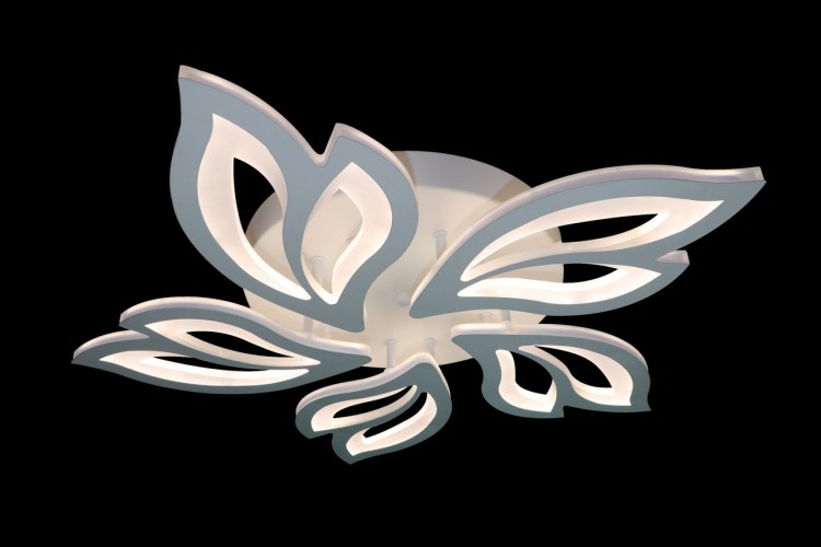 Современная светодиодная люстра. Лепестки.