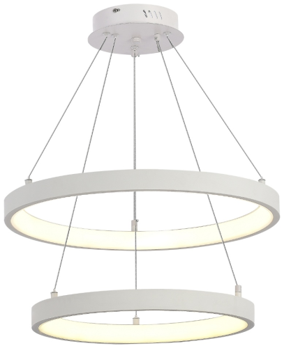 Подвесная люстра LED в виде кольца D-5034/500+400 WT