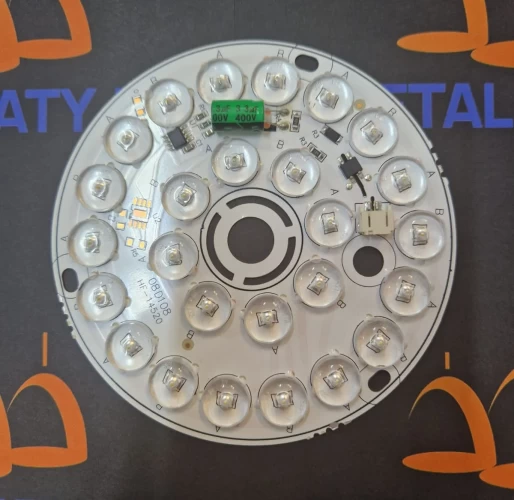 Светодиодный модуль на люстру 9w 3color 10.5см