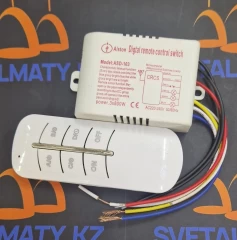 Пульт для люстры трехканальный (контроллер управления освещением на 3 канала) 3х800W