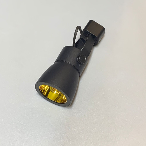 Трековый светильник с заменяемой лампой GU10 (Белый с золотом)