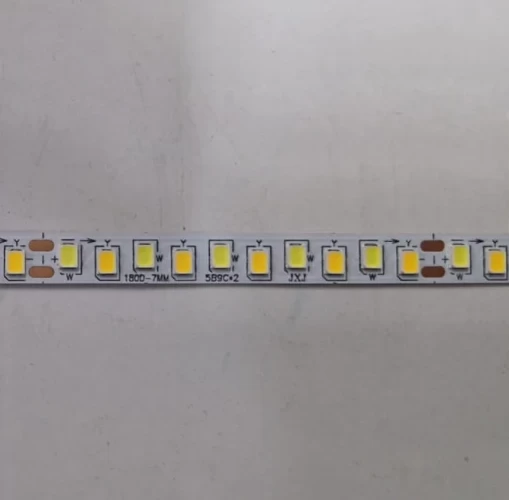 Двухцветная светодиодная лента для ремонта люстр SMD2835*10 на 5.5CM 180D 5B9C*2 JXJ Тайвань