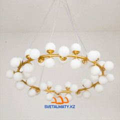 Подвесная люстра в форме шара