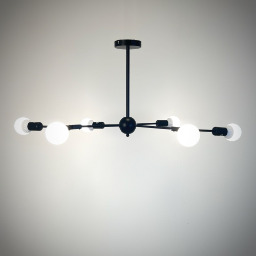 Люстра в стиле Лофт на 6 лампочек