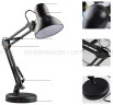 Настольная лампа направленного света (Черная)