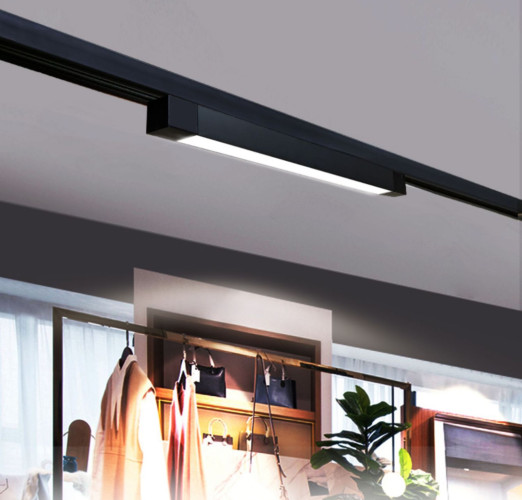 Линейный трековый светильник матовый LUX 30W-40W 3CCT