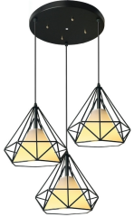 Потолочный светильник современный Лофт черный