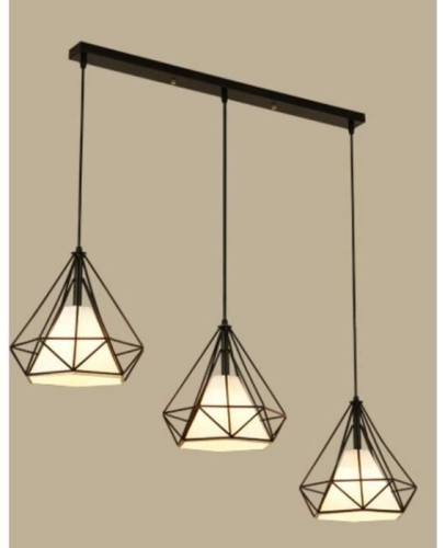 Потолочный светильник в стиле Лофт черный