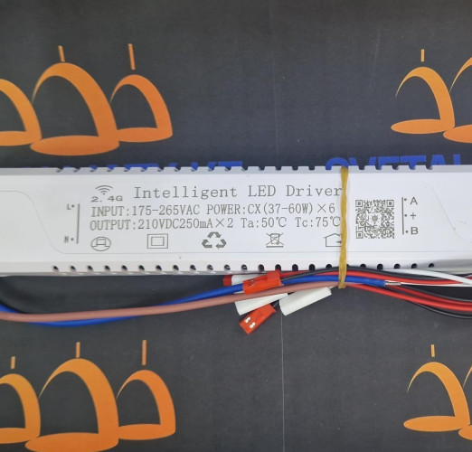 2.4G Intelligent led driver CX (37-60W) x6 175-265VAC 210VDC250mA