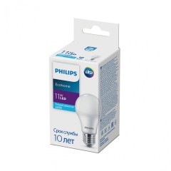 PHILIPS Лампа EcohomeLED Bulb 13W 1150lm E27830 Теплый цвет
