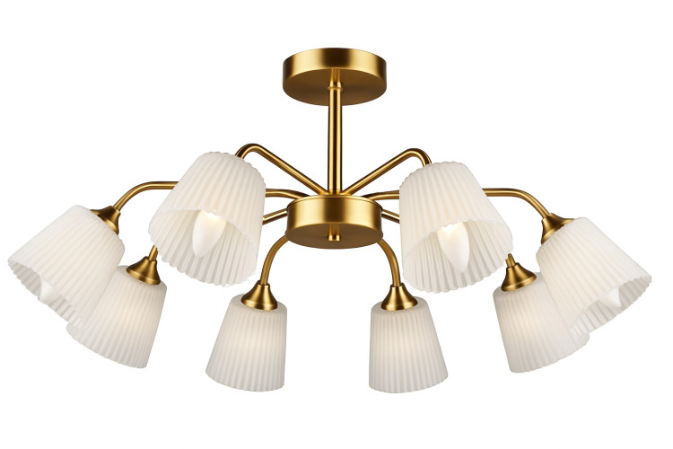 Люстра потолочная в классическом стиле Ø715×H325 мм, E14 