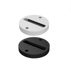 Круглое универсальное потолочное/настенное крепление для трековых светильников