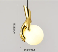 Подвесной светильник Золотая рука F219/H