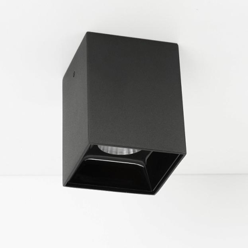 Потолочный накладной светильник черный Код товара: FS965-5w-bk+bk