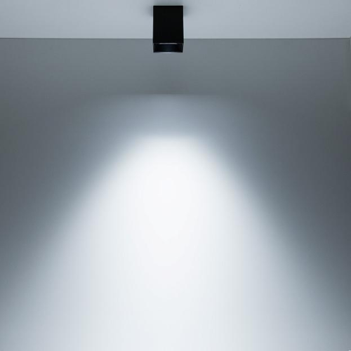 Потолочный накладной светильник черный Код товара: FS965-5w-bk+bk