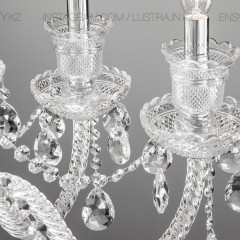 Люстра подвесная хрустальная на 8 ламп